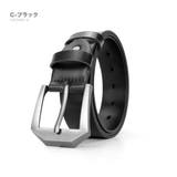 C-ブラック | カジュアル レザー ベルト | RAiseNsE 