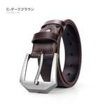 C-ダークブラウン | カジュアル レザー ベルト | RAiseNsE 