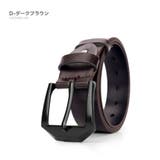 D-ダークブラウン | カジュアル レザー ベルト | RAiseNsE 