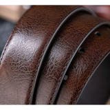 本革 カジュアル ベルト メンズ レザー シンプル ビジネス 紳士 #A247 | RAiseNsE  | 詳細画像4 