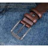 本革 カジュアル ベルト メンズ レザー シンプル ビジネス 紳士 #A247 | RAiseNsE  | 詳細画像5 