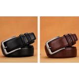 本革 カジュアル ベルト メンズ レザー シンプル ビジネス 紳士 #A247 | RAiseNsE  | 詳細画像10 