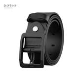 D-ブラック | カジュアル レザー ベルト | RAiseNsE 