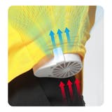 腰に掛けられる扇風機 送風機 携帯 | RAiseNsE | 詳細画像5