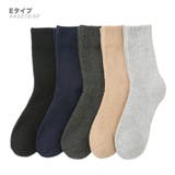 Eタイプ | ジャガードソックス 5足SET 厚い | RAiseNsE