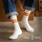 カラフル クルーソックス メンズ | RAiseNsE  | 詳細画像1 