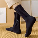 ロゴ入り リブソックス メンズ | RAiseNsE  | 詳細画像13 