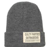 グレー | タグ付き ニットキャップ ニット帽 | RAiseNsE 