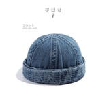 ロールキャップ デニム メンズ | RAiseNsE | 詳細画像11