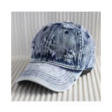 ブルー | デニムキャップ ダメージ加工 メンズ | RAiseNsE 