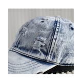 デニムキャップ ダメージ加工 メンズ | RAiseNsE  | 詳細画像14 