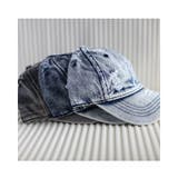 デニムキャップ ダメージ加工 メンズ | RAiseNsE  | 詳細画像17 