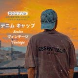 デニムキャップ ダメージ加工 メンズ | RAiseNsE  | 詳細画像1 