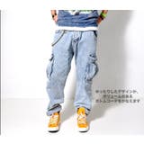 ワイドカーゴ デニムパンツ メンズ | RAiseNsE  | 詳細画像5 