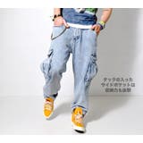 ワイドカーゴ デニムパンツ メンズ | RAiseNsE  | 詳細画像9 