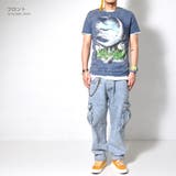 ワイドカーゴ デニムパンツ メンズ | RAiseNsE  | 詳細画像12 