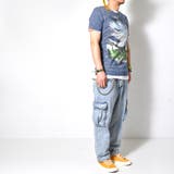 ワイドカーゴ デニムパンツ メンズ | RAiseNsE  | 詳細画像13 