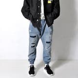 ダメージ加工 ジョガーデニム メンズ | RAiseNsE | 詳細画像23