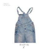 デニムオーバーオール ウォッシュ加工 サロペット | RAiseNsE | 詳細画像5