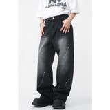 ワイド デニムパンツ ペイント | RAiseNsE | 詳細画像5