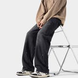 ワイド デニムパンツ ペイント | RAiseNsE | 詳細画像11