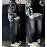 ワイド デニムパンツ ペイント | RAiseNsE | 詳細画像17