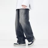 ワイド デニムパンツ ペイント | RAiseNsE | 詳細画像21