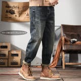 ダメージジーンズ メンズ ウォッシュ加工 | RAiseNsE  | 詳細画像4 