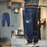 テーパード デニムパンツ メンズ | RAiseNsE  | 詳細画像17 