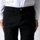 バイカー スキニーデニム ストレッチ入り | RAiseNsE | 詳細画像14