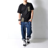 デニムワイドパンツ デニム ビッグシルエット | RAiseNsE | 詳細画像7