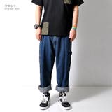 デニムワイドパンツ デニム ビッグシルエット | RAiseNsE | 詳細画像9