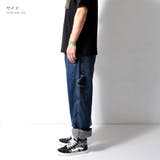 デニムワイドパンツ デニム ビッグシルエット | RAiseNsE | 詳細画像10