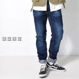数量限定 ストレートデニムパンツ ウォッシュ加工 | RAiseNsE | 詳細画像1