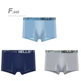 F.set | 3枚SET 接触冷感 ボクサーパンツ | RAiseNsE 