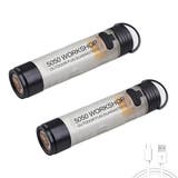 ホワイト2個 | 二個セット 2WAY LEDマイクロライト | RAiseNsE 