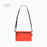 レッド | 超軽量 サコッシュ ショルダーバッグ | RAiseNsE 