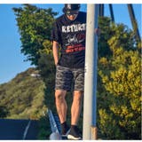 オルテガ柄 裏地パイル ショートパンツ | RAiseNsE  | 詳細画像4 