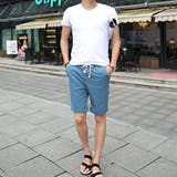 コットン リネン ハーフパンツ | RAiseNsE  | 詳細画像3