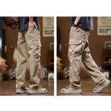 裏起毛 カーゴパンツ メンズ | RAiseNsE  | 詳細画像24 