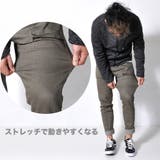 コットンリネン ストレッチ スリムパンツ | RAiseNsE | 詳細画像6