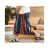 クロップドパンツ ストライプ柄 ワイドパンツ | RAiseNsE | 詳細画像10