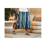 クロップドパンツ ストライプ柄 ワイドパンツ | RAiseNsE | 詳細画像16