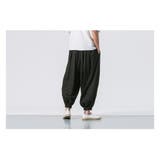 綿麻 ワイド サルエルパンツ | RAiseNsE | 詳細画像9