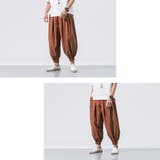 綿麻 ワイド サルエルパンツ | RAiseNsE | 詳細画像14