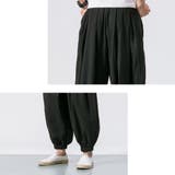 綿麻 ワイド サルエルパンツ | RAiseNsE | 詳細画像20