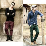 ストレートカラーボタンフライ チノ パンツ [7色] #Pant56 | RAiseNsE  | 詳細画像3 