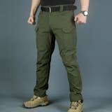 カーキ | カーゴパンツ ストレッチ メンズ | RAiseNsE 