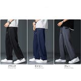 サラサラ 薄手 ワイドストレートパンツ | RAiseNsE | 詳細画像2