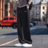 サラサラ 薄手 ワイドストレートパンツ | RAiseNsE  | 詳細画像4 